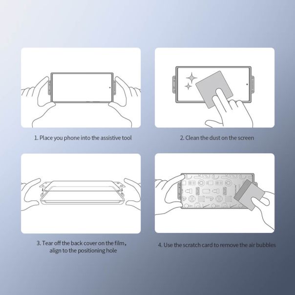 Folija za zašttu ekrana Glass Nillkin resistent curve film za Huawei Pura 70 Pro - FL11337