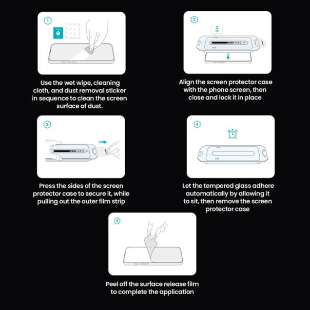 Staklo za zaštitu ekrana GLASS NILLKIN za iphone 16 CP+Pro - FL11367