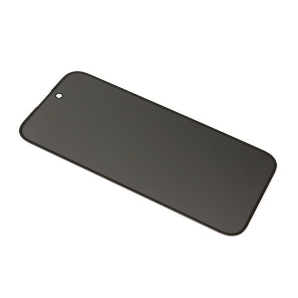 Folija za zaštitu ekrana Privacy 2.5D full glue za iPhone 16 Pro, crna - FL11373
