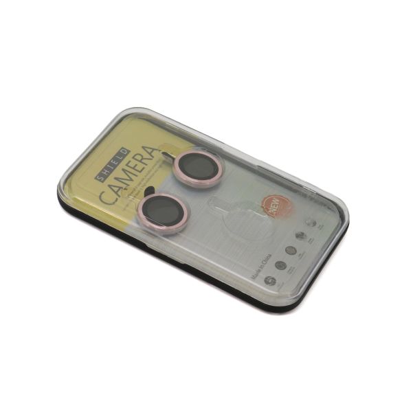 Zastita za kameru RING za iPhone 16/16 Plus, roza - FL11418