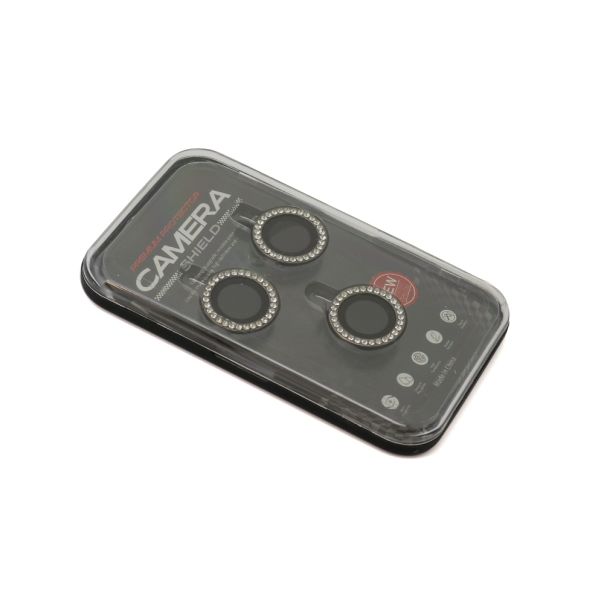 Zastita za kameru DIAMOND za iPhone 16 Pro/16 Pro Max, crna - FL11430