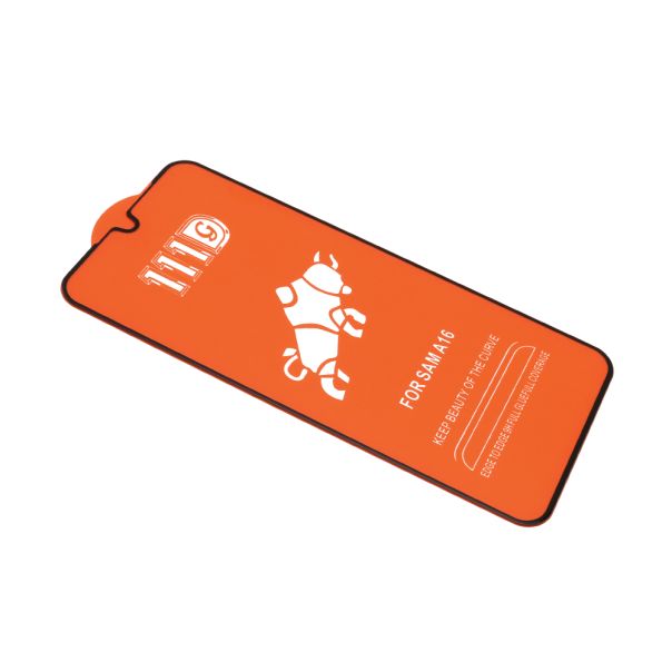 Staklo za zaštitu ekrana GLASS 5D za Samsung A166B Galaxy A16 5G, crna - FL11453