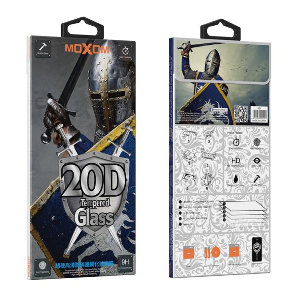 Staklo za zaštitu ekrana GLASS MOXOM 20D za iPhone 16 Pro Max - FL11467