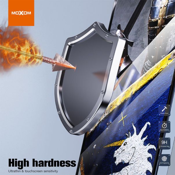 Staklo za zaštitu ekrana GLASS MOXOM 20D za iPhone 16 Pro - FL11466