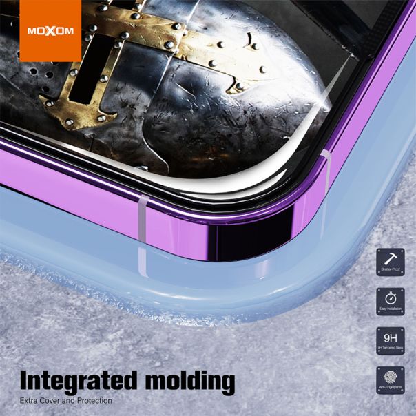 Staklo za zaštitu ekrana GLASS MOXOM 20D za iPhone 16 Pro - FL11466