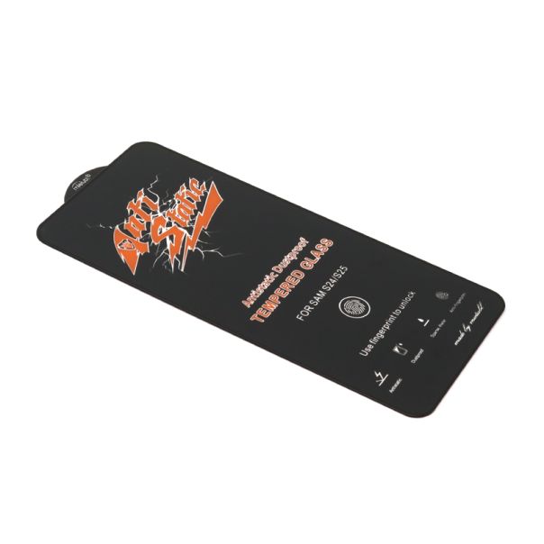 Staklo za zaštitu ekrana GLASS ANTISTATIC za Samsung S931B Galaxy S25 5G, crna - FL11497