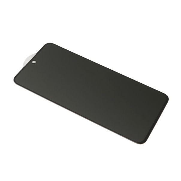 Staklo za zaštitu ekrana GLASS PRIVACY 2.5D full glue za Xiaomi Redmi Note 14 4G, crna - FL11618