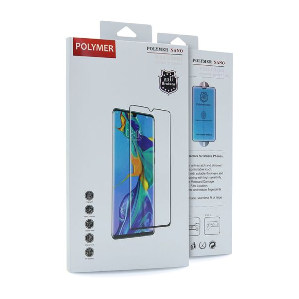 Folija za zaštitu ekrana POLYMER NANO za Huawei P30 Lite, crna - FL11606