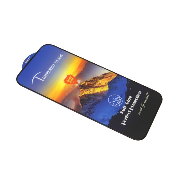 Folija za zaštitu ekrana GLASS 2.5D za iPhone 17 AIR, crna - FL11698