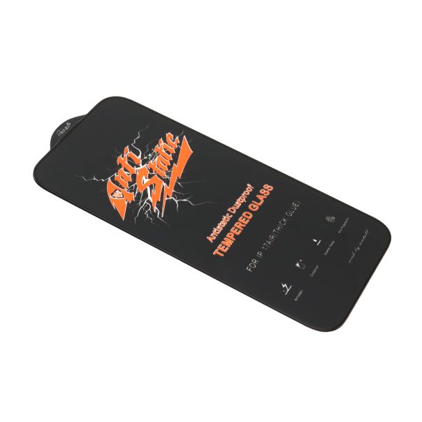 Folija za zaštitu ekrana GLASS ANTISTATIC za iPhone 17 AIR, crna - FL11706