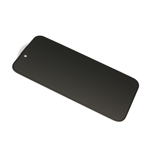Staklo za zastitu ekrana GLASS PRIVACY 2.5D full glue za iPhone AIR, crna - FL11714