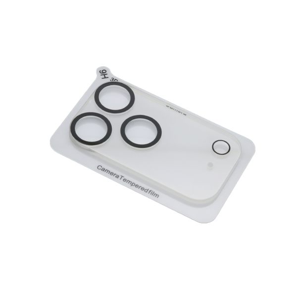 Folija za zaštitu kamere GLASS ULTRA THIN za iPhone 17 Pro Max, crna - FL11742