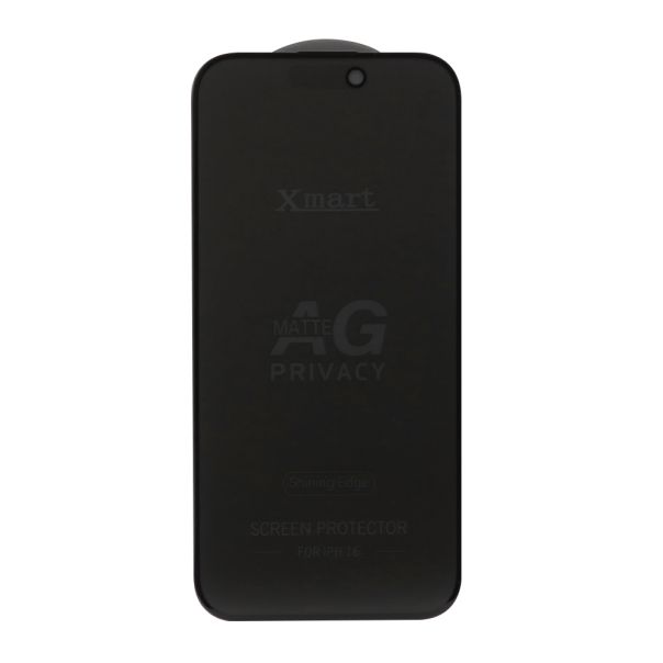 Staklo za zaštitu ekrana X-MART AG MATTE PRIVACY GLASS za iPhone 16 - FL11790