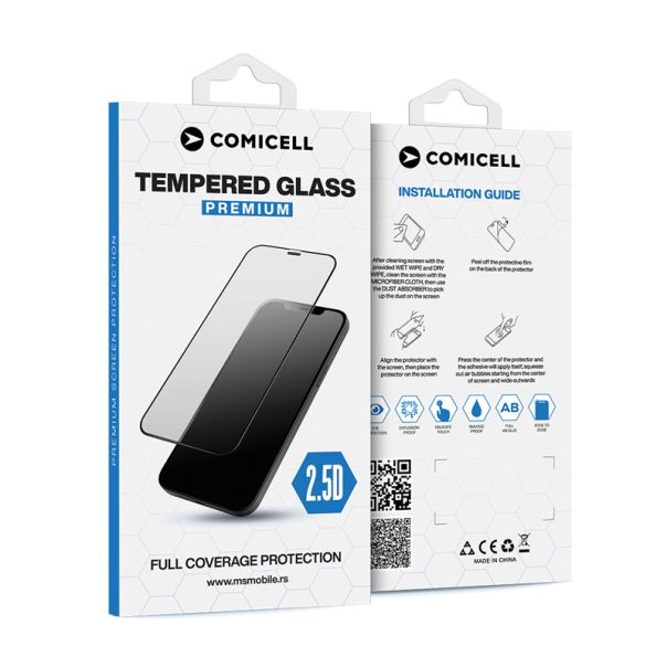 Staklo za zastitu ekrana GLASS 2.5D za Samsung S731B Galaxy S25 FE, crna - FL11911