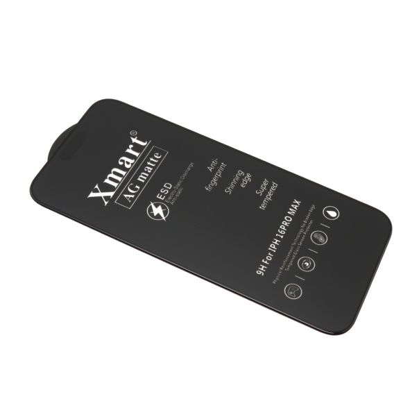 Staklo za zaštitu ekrana GLASS X-MART AG MATTE CLEAR za iPhone 16 Pro Max - FL11921