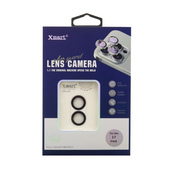 Folija za zaštitu kamere X-MART OG camera film za iPhone 17, crna - EP2756906
