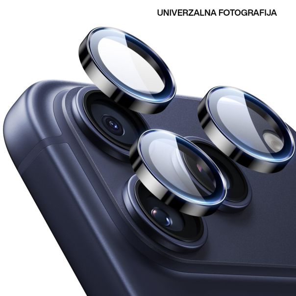 Folija za zaštitu kamere X-MART PVD camera film za iPhone 17 Pro/iPhone 17 Pro Max, srebrna - EP2756930