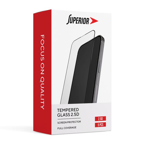 Folija za zaštitu ekrana Glass Superior 2.5D za iPhone 13/13 Pro/14/16e/17e 5u1 - EP2885124