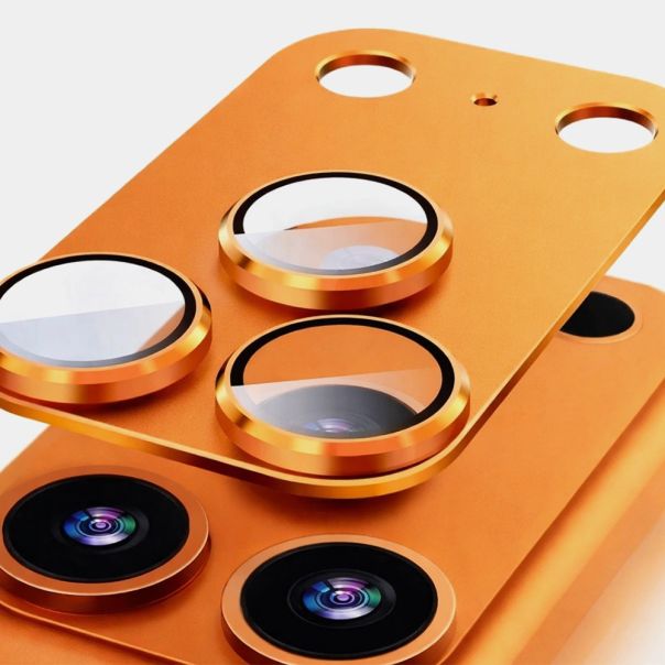 Folija za zastitu kamere X-MART Full Coverage za iPhone 17 Pro, narandžasta - EP3070100
