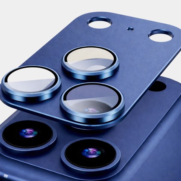 Folija za zastitu kamere X-MART Full Coverage za iPhone 17 Pro, plava - EP3070103