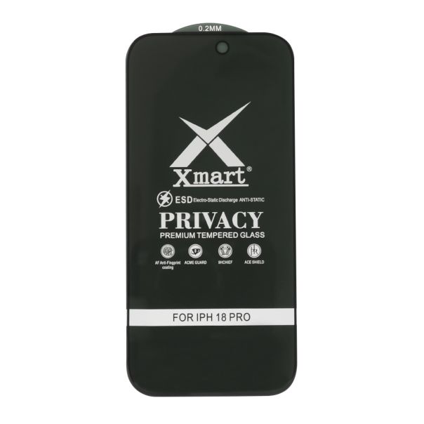 Zastitno staklo za iPhone 18 Pro (6.3) GLASS X mart 9D PRIVACY - EP3214460