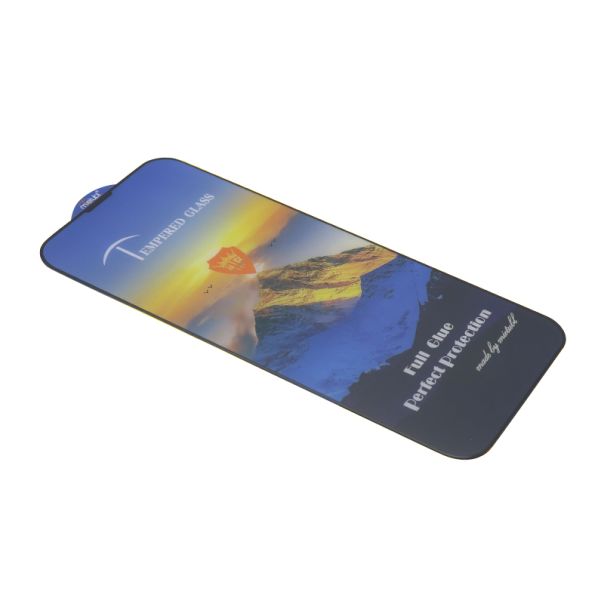 Folija za zaštitu ekrana Glass 2.5D za Iphone 13/13 Pro/14, crna - FL9349