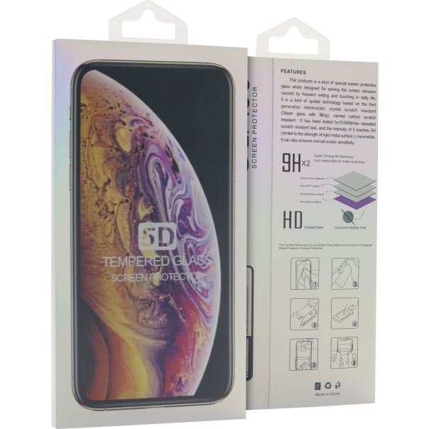 Folija za zaštitu ekrana Glass 5D za Samsung A536B Galaxy A53 5G, crna - FL9671