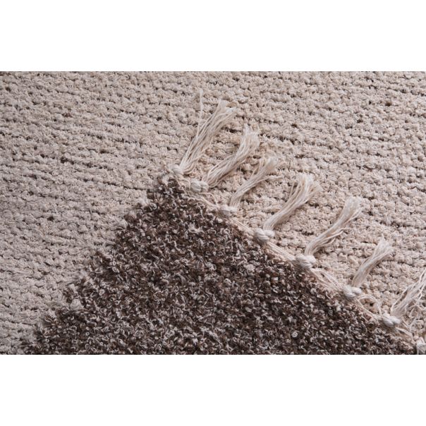 DEKOR DOM Fleker 70x70cm, braon/bež - 021226