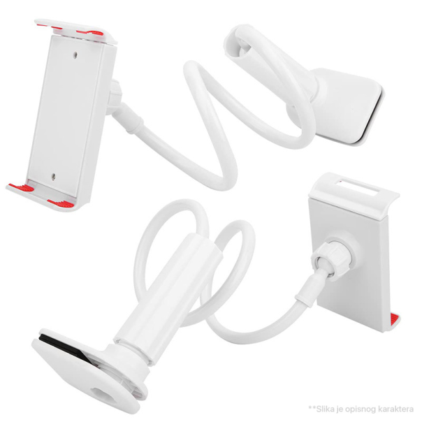 Fleksibilni desktop drzac za mobilni telefon tip2 beli - 211829