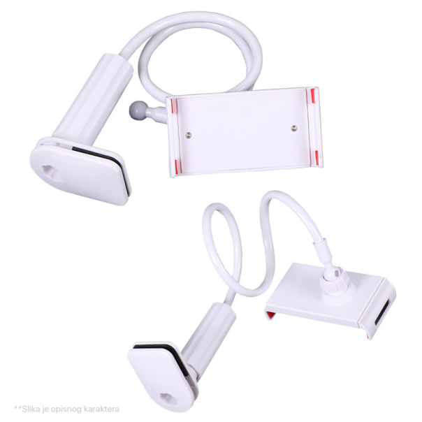 Fleksibilni desktop drzac za mobilni telefon tip2 beli - 211829