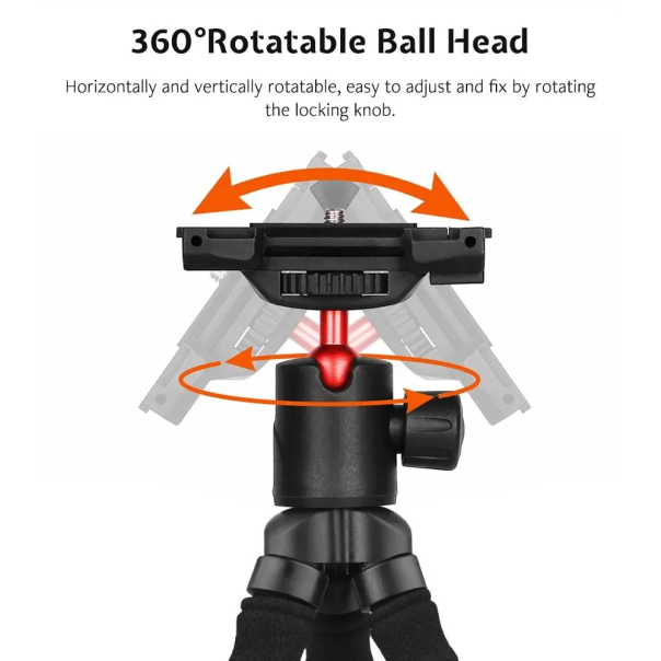 Fleksiblni tripod Kingjoy KT-660 + drzac za telefon - 212777