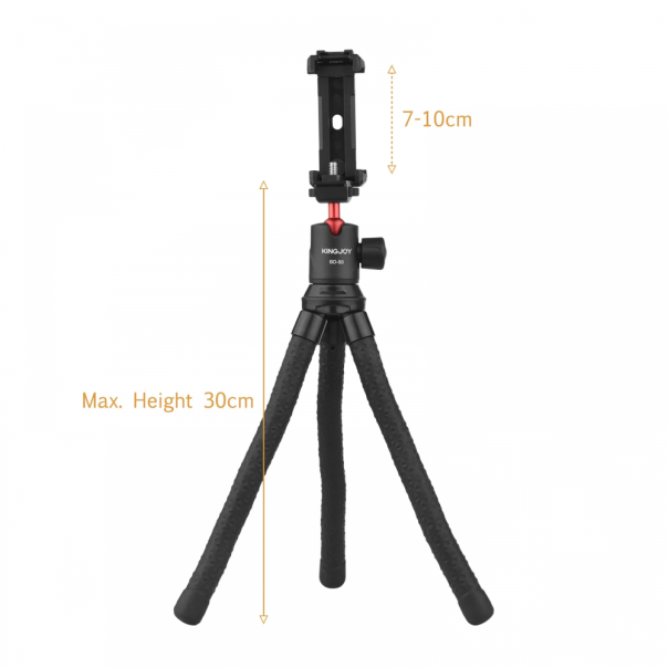 Fleksiblni tripod Kingjoy KT-660 + drzac za telefon - 212777