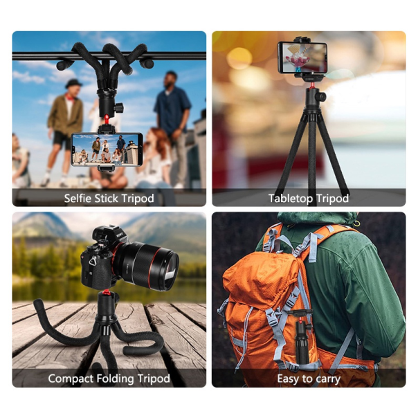 Fleksiblni tripod Kingjoy KT-660 + drzac za telefon - 212777