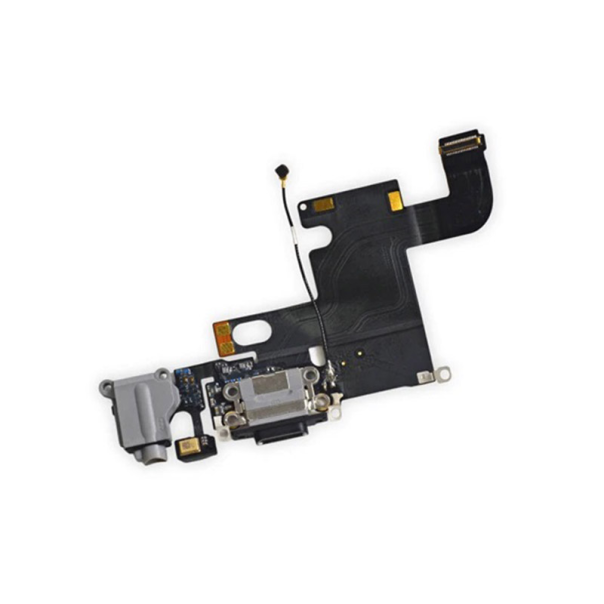 Flet za iPhone 6 sa konektorom punjenja crni ORG - E15