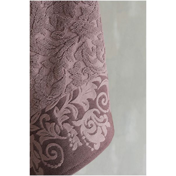 DEKOR DOM Peškir Floral 70x140cm, ljubičasta - 021697