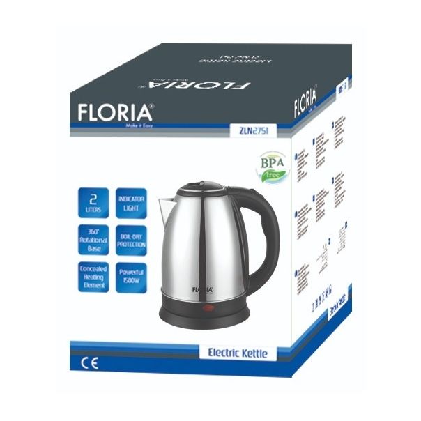 FLORIA Ketler 1.8L  ZLN2768, inox - 10524