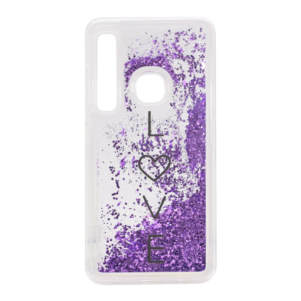 Maska za Samsung A9/ A920F/ A9s (2018) Fluid Love ljubičasta - 032065