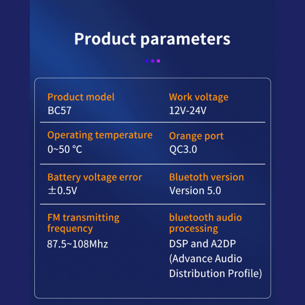 FM transmiter BC57B - 201843