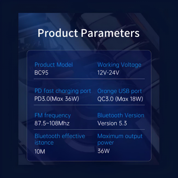 FM transmiter BC95 - 216082-1