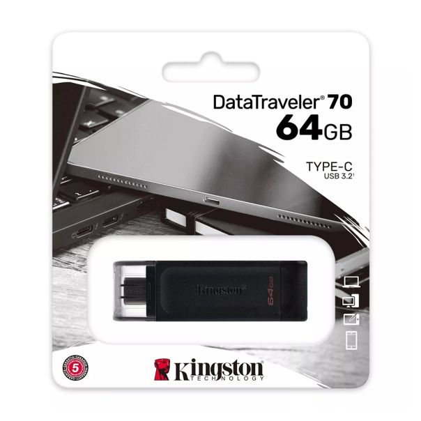 KINGSTON USB Flash memorija Data Traveler 3.2 64GB DT70/64 KINGSTON USBC - EP3107399