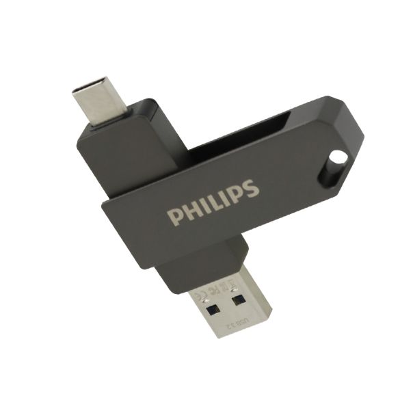 USB flash memorija Philips 61UT 3.2 dual port USB-A + type C 256GB - EP2939954