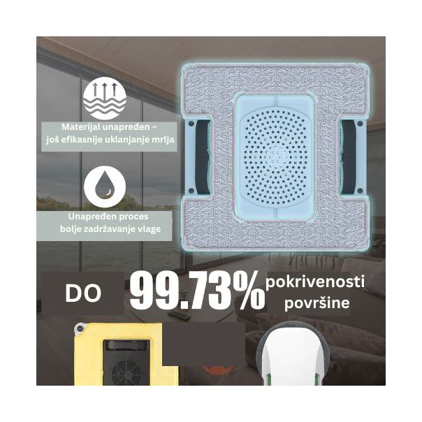 ZOTRIX Pametni robot za čišćenje prozora FMART W6 - FMARTW6