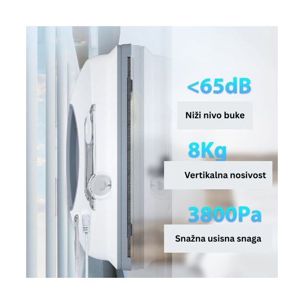 ZOTRIX Pametni robot za čišćenje prozora FMART W6 - FMARTW6