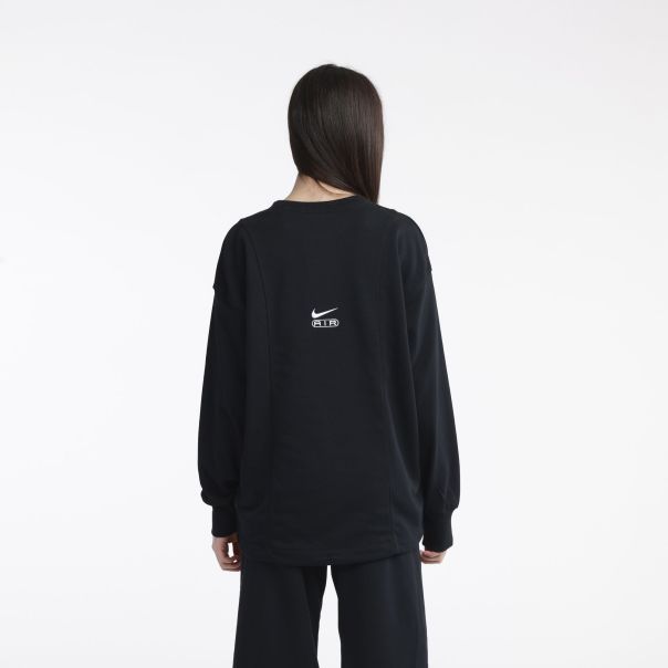NIKE Duks w nsw air oos flc crew W - FN1897-010