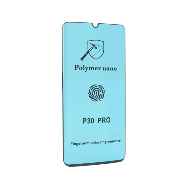 Folija Polymer Nano za Huawei P30 Pro crna - 75311-1