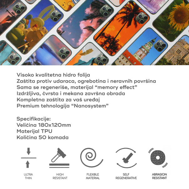 Folija za mašinu za sečenje Apollo print 50/1 - 97929-1