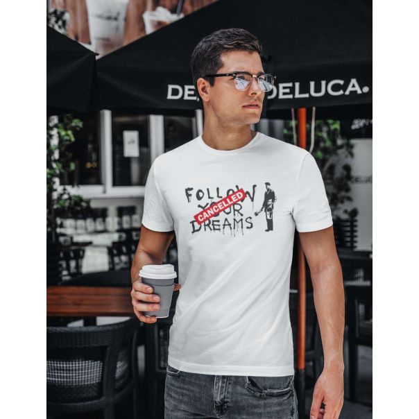 TAMANITZA Muška bela majica CENSURED - Tamanitza39