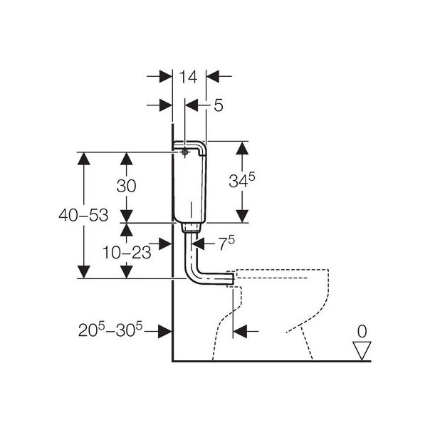 GEBERIT Vodokotlic AP112 - 299-1