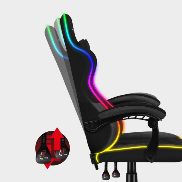 Huzaro Force 4.4 RGB Crna Gaming stolica - 1746-1