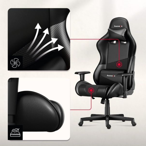 Huzaro Force 6.2 Carbon Gaming stolica - 1748